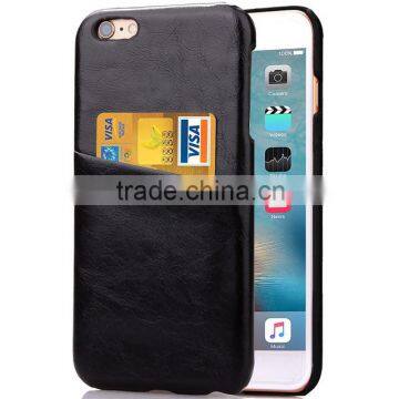 Back Cover for iphone 6 Fashion Leather Case for Apple iphone 6s with Card Slots High Quality