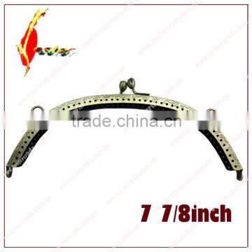 7 7/8inch Antique-brass Metal Purse Frame