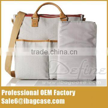 Amazon Vertical Stripe Diaper Bag By Factory