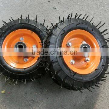 6x2 inflatable rubber wheel / rubber tyre 6x2