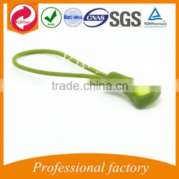 Custom Logo PVC cord zipper puller with logo