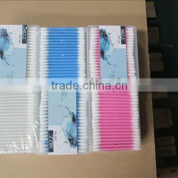 plastic new design cotton buds(200pcs)24g per 100pcs