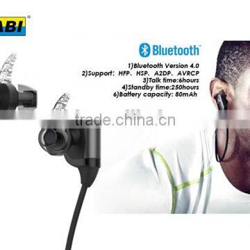 Sport stereo earbuds, Support Hi-Fi music and HD calling. Suitable for smart phone