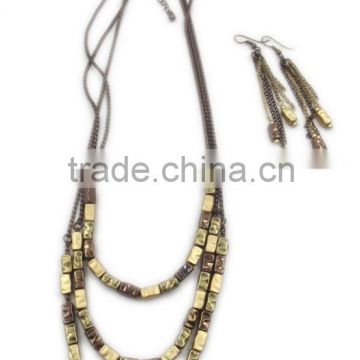 chains tube zinc alloy summer fashion necklace vners