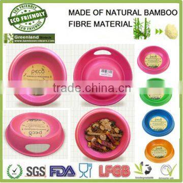 alibaba china dog bowl,indoor and outdoor pet bowl,new 2016 bamboo fiber pet feeder