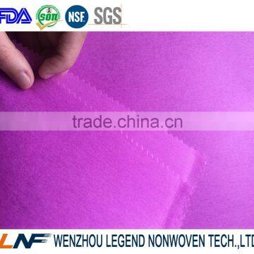 multi color chemical bond 100% polyester non woven flower packing fabric