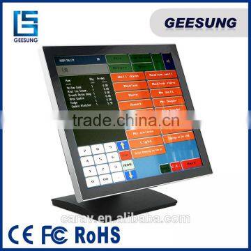 17 inch capacitive touch screen monitor /computer for POS system