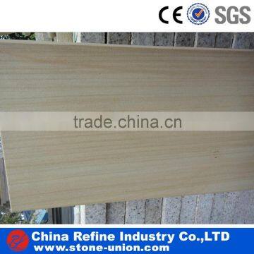 yellow wooden sandstone wall tiles