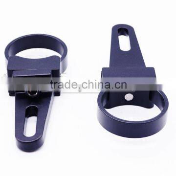 Lifetime Warrany Universal LED Light Bar Tube Mounting Bracket 2" 3" with Black Powdercoat Finished