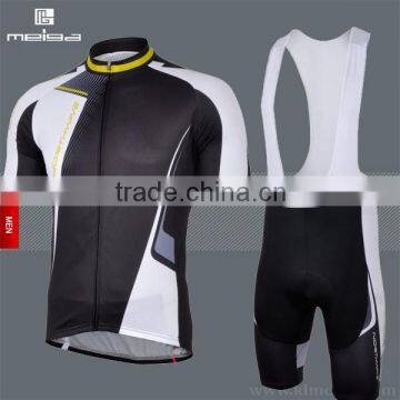 Polyester Novel Sublimation Cycling Suit Bib Style Out Door Sport Wear