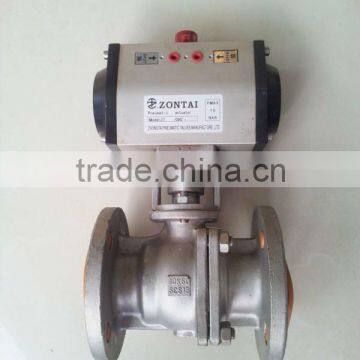 pneumatic floating ball valve