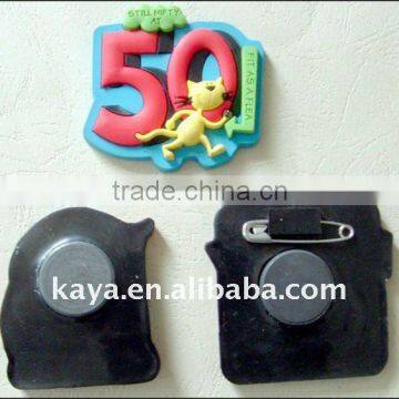 Beautiful custom soft pvc plastic 3D badge