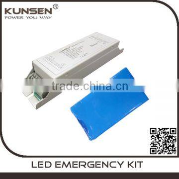 maintained or non-maintained emergency lighting kits with battery pack