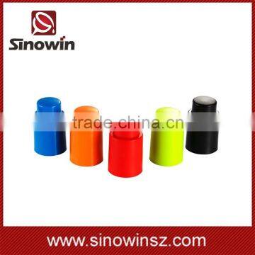 High Quality Personalized Custom Logo Metal Wine Stopper photo-4