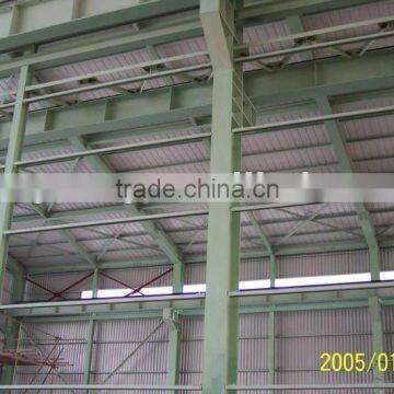 Steel Structure Galvanized prefabricated Large Span Steel Structure Warehouse
