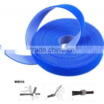 High quality self- adhesive durable double side hook and loop fastener