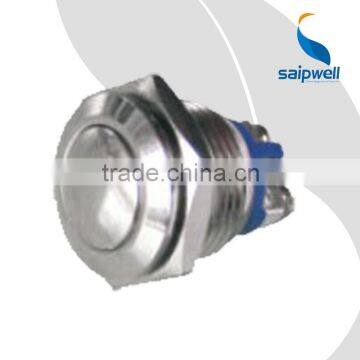 SAIP/SAIPWELL Mechanical IP65 Protection Level Metal Anti-vandal Push Button