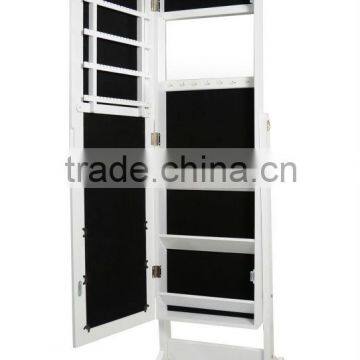 standing mirror jewelry armoire