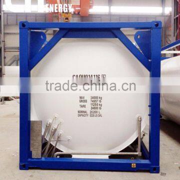 10ft/20ft/40ft ISO Tank Container For LOX/LIN/Lar/LCo2/LNG photo-3