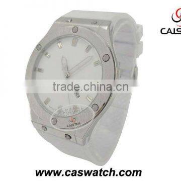 White USA Branded replicaaa watches with Swiss movement.