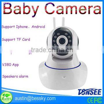 1/4 inch CMOS 1.0MP Pixel Baby Monitors home security camera Baby Monitor