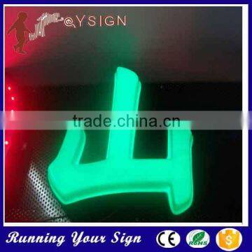 Optional high brightness Blister silk-screen shop sign