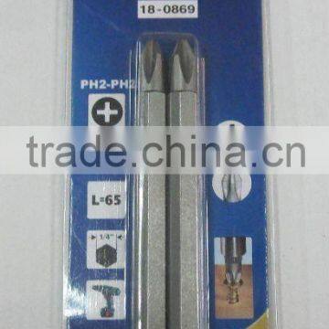 Power driver bits set