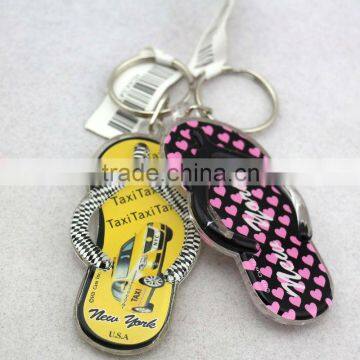 Advertising items in China custom keychain acrylic