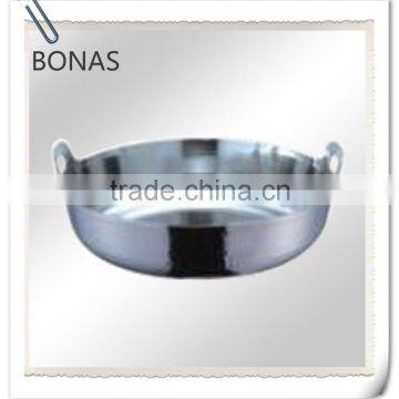 Kitchen equipment 100L stainless steel pot from china