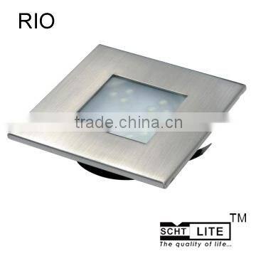 RIO IP20 3W LED wall recessed light