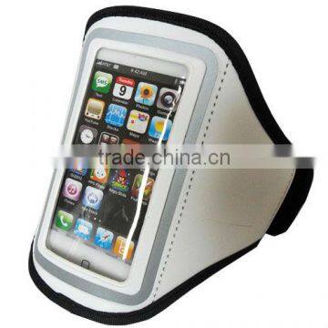 Wholesale custom sport armbag for running /sport gym armband with reflective border