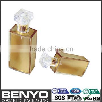 High fashion perfume shape 60ml plastic bottle