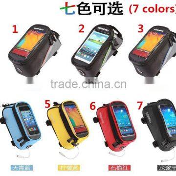 Mountain Road Waterproof Bicycle Bag For IPhone Holder on Bicycle Rack Quality Choice