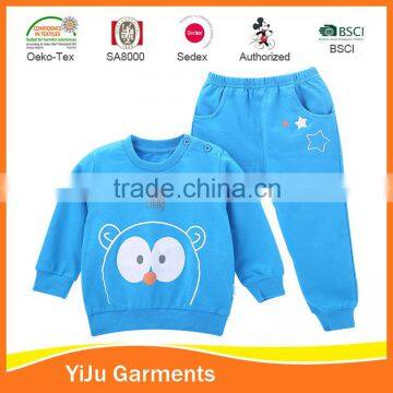 Good combed cotton boy winter pajiama teen boy set boys bedroom sets