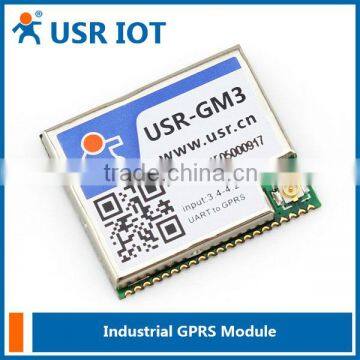 USR-GM3 GSM Data Module Serial to GPRS Module UART TTL to GPRS DTU Converter Support Baud Rate Sync