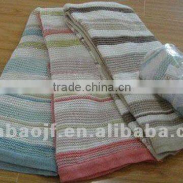 100% cotton knit baby blanket 1004