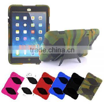 Military Builder Workman Heavy Duty Case, Shock Proof Touch Screen Case Cover For Ipad mini 3 2 1