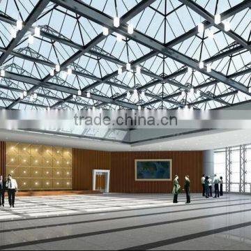 8mm Toughened Clear+ 0.76PVB+6mm Toughened Clear Skylight Laminated Glass photo-2