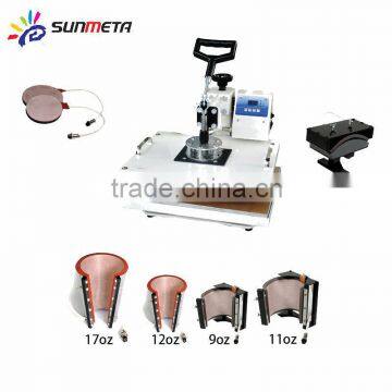 Hot Sale 8-1 tshirt printing machine mug printing machine ALL IN ONE                        
                                                Quality Choice