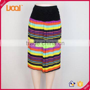 Women clothing ladies high waist summer style girls fancy skirts