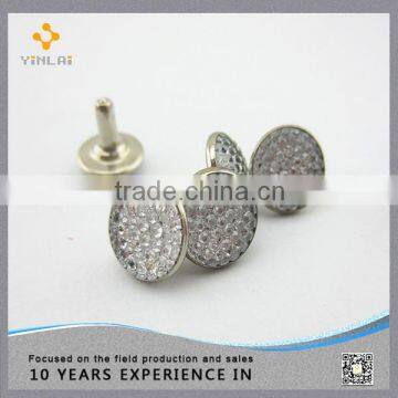 High Quality Metal 10.5mm Crystal Rivet For Garment photo-2