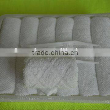 Wholesale Disposable Hot and Cold White Airline Hot Towels photo-2