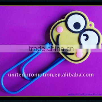 promotional pvc book mark clip