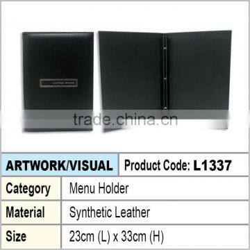 PU Leather menu holder