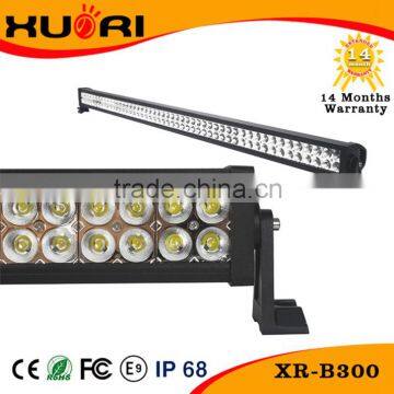 Wholesale Auto accessories 52 inch 300W dual row straight offroad led light bar for 4x4 offroad vehicles