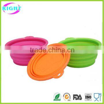 Silicone Dog Bowl Collapsible Bowl photo-5