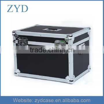 China aluminum camera flight road case with durable Metal corners, 57.5 x 41 x 41cm