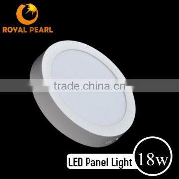 Pure White Color Temperature(CCT) and LED Light Source ultra thin 18w round led light panel made in China with CE&RoHS