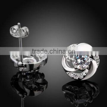 Vivid And Great Style 925 Sterling Silver Earrings For Women