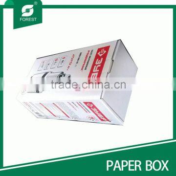 White Cardboard Packing Box Prined Paper Box With CMYK Printing photo-4